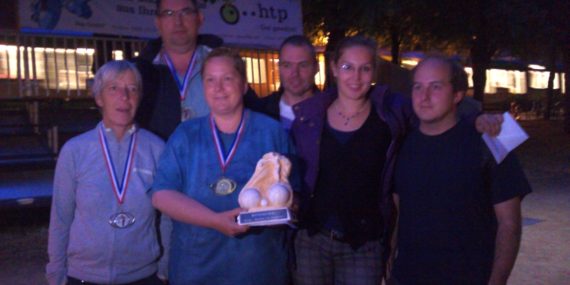 v.l.n.r. : Renate B., Peter Z., Dagmar F., Ingo K., Ester Z. und Till G.